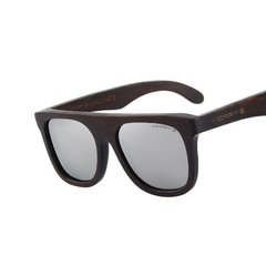 Merry's* 7920 Óculos De Sol Masculino Madeira Rústica Polarizada Uv - comprar online