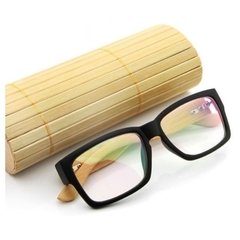 Imagem do Hdcrafter* 2036 Armação De Óculos Masculino Bamboo