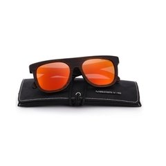 Merry's* 7920 Óculos De Sol Masculino Madeira Rústica Polarizada Uv - loja online