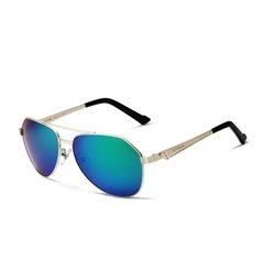 Veithdia* 3559 Óculos De Sol Masculino Polarizado Piloto Aço Inox - Simple Market