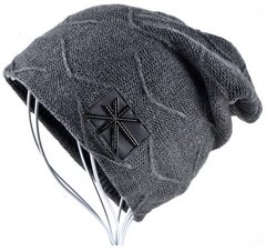 Gorro Lã Malha Algodão Forro Veludo Kissbaobei* 16006