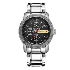 Curren* 8069 Relógio Masculino Aço Inox Data Automática - loja online