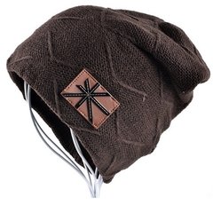 Imagem do Gorro Lã Malha Algodão Forro Veludo Kissbaobei* 16006