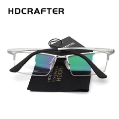 Hdcrafter* 2091 Armação de Óculos Masculino Alumínio - Simple Market