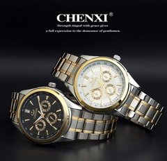 Chenxi* 018 Relógio Masculino Aço Inox - comprar online