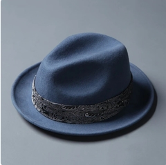 Anglish* 0703 Chapéu Fedora Masculino - Simple Market