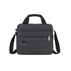 PuAnti* 5698 Bolsa Masculina Mensageiro Canvas 'Lona Militar' - Simple Market