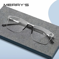 Merry's* 2001 Armação de Óculos Masculino Retangular