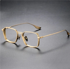 YIMARUILI* X125 Armação de Óculos Masculino Titanium Retrô Design - comprar online