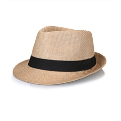 Beckyruiwu* 6959 Chapéu Panama Masculino Trilby - comprar online