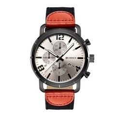 Curren* 8194 Relógio Masculino Aço Inox - Simple Market