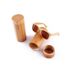 Berwer* 1201 Óculos De Sol Masculino Unissex Bamboo Natural Polarizado - Simple Market