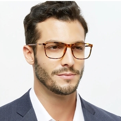 Occi Chiari* 3387 Armação de Óculos Masculino Retangular Acetato