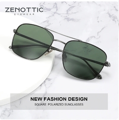 Zenottic* 5797 Óculos de Sol Masculino Titânio Polaroid - Simple Market