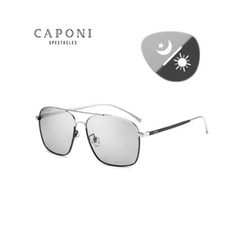 Caponi* 8174 Óculos de Sol Masculino Fotocromático Day Night - comprar online