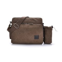 Bolsa Masculina Mensageiro Canvas Porta Garrafinha ManjiangHong* 1092 - Simple Market