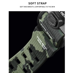 Smael* 1545 Relógio Masculino Militar Esportivo Dual Time na internet