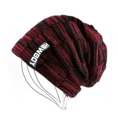 Imagem do Kissbaobei* 1397 Gorro Masculino Lã Geométrico