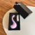 vibrador e sugador de clitoris swan com app lilás