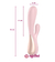 rabbit satisfyer rosa por app luana lumertz