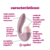 vibrador sugador satisfyer recarregavel rose supernova