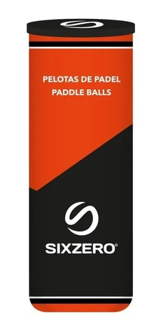 Tubos Sixzero x 3 pelotitas !! Para Padel !!! en internet