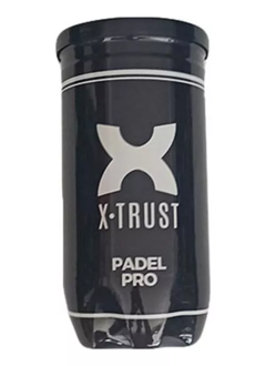 Tubos X TRUST PADEL PRO x 2 pelotitas - Importados !!