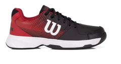 Zapatillas Wilson ACE PLUS Negro/Rojo - Para Padel o Tenis - Número 45