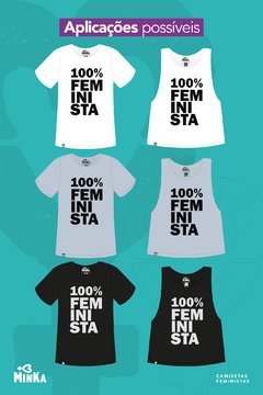 Camiseta 100% Feminista - comprar online