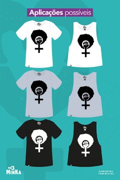 Camiseta Feminismo Black Power - comprar online