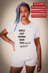 Camiseta Girls Just Wanna Have Fundamental Rights - G4 - PROMOÇÃO