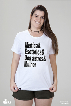 camiseta Mulher dos Astros - MinKa Camisetas Feministas