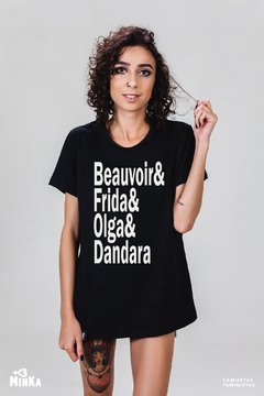 Camiseta Mulheres De Luta - MinKa Camisetas Feministas