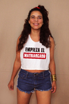 camiseta empieza el matriarcado - mink camisetas feministas