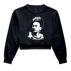 Moletom Cropped Frida Kahlo na internet