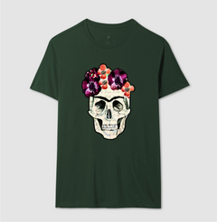 Camiseta Caveira Frida - MinKa Camisetas