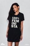 Vestido 100% Feminista - MinKa Camisetas Feministas