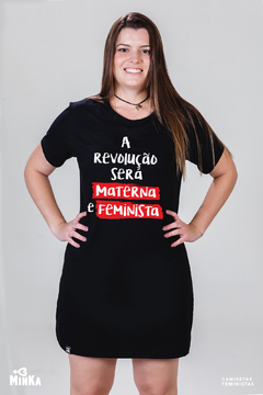 Vestido A Revolução Será Materna E Feminista - MinKa Camisetas