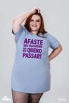 Vestido Afaste Seu Machismo Que Eu Quero Passar - MinKa Camisetas Feministas