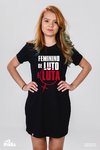 Vestido Feminino de Luto é Luta - MinKa Camisetas