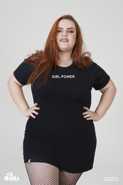 vestido minimalista girl power - MinKa Camisetas Feministas