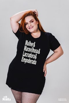 Vestido Mulher Lacradora - MinKa Camisetas Feministas