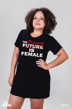 Vestido The Present is Female - MinKa Camisetas Feministas