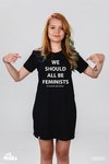 Vestido We Should All Be Feminists - MinKa Camisetas Feministas