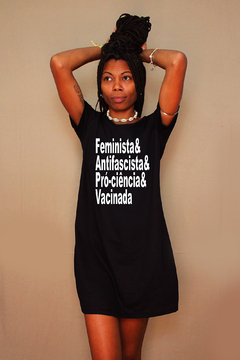 vestido feminista antifascista - MinKa Camisetas