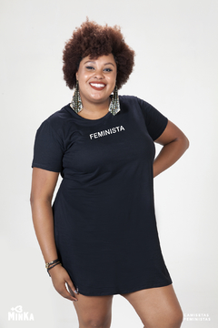 vestido minimalista feminista - MinKa Camisetas 