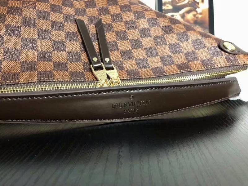 LOUIS VUITTON N41861 Duomo Hobo Ebene Damier Hand Bag Ex++