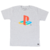 Remera "PlayStation" PS Grey (B02) - tienda online