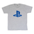 Remera "PlayStation" Logo Grey (M52) - LUCAYA