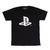 Remera "PlayStation" Logo Black (M46) - LUCAYA
